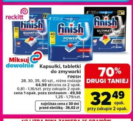 Kapsułki do zmywarki FINISH Ultimate