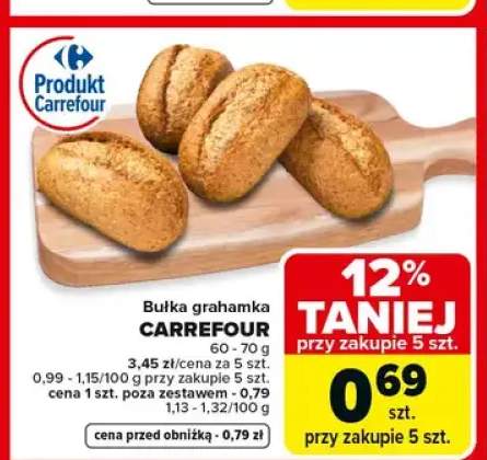 Bułka grahamka CARREFOUR