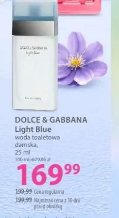 Woda toaletowa damska DOLCE & GABBANA Light Blue