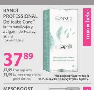 Krem nawilżający z algami do twarzy BANDI PROFESSIONAL Delicate Care