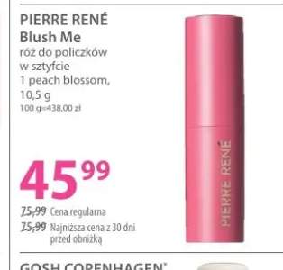 Róż do policzków w sztyfcie 1 peach blossom PIERRE RENÉ Blush Me