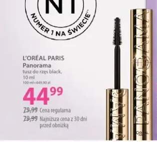 Tusz do rzęs L'Oréal Paris Panorama black