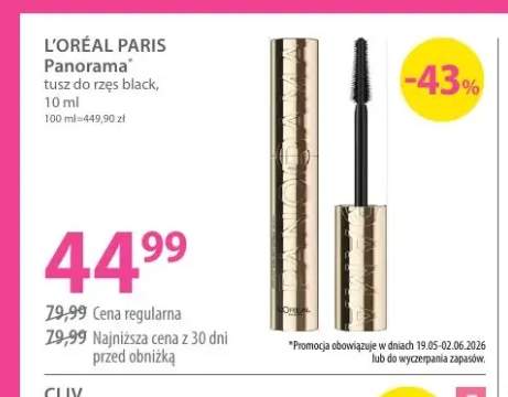 Tusz do rzęs L'Oréal Paris Panorama black