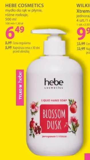 Mydło do rąk w płynie HEBE COSMETICS Blossom Dusk