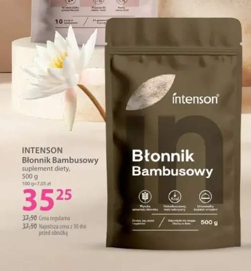 Suplement diety Błonnik Bambusowy Intenson