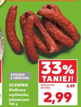 Kiełbasa jałowcowa OLEWNIK