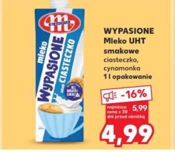 Mleko UHT smakowe ciasteczko Wypasione