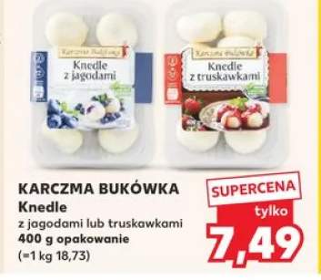 Knedle z truskawkami KARCZMA BUKÓWKA
