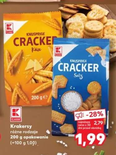 Krakersy K-Classic Käse