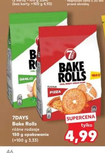 Bake Rolls 7Days Pizza