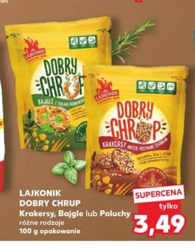 Krakersy Lajkonik Dobry Chrup