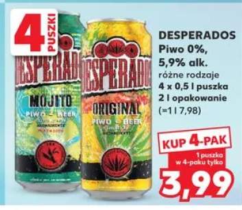 Piwo Desperados Original 5,9% alk. 4-pak 0,5l