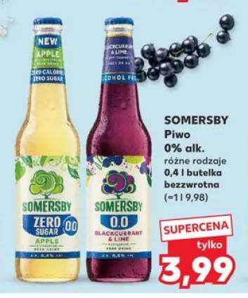 Piwo bezalkoholowe Somersby Apple