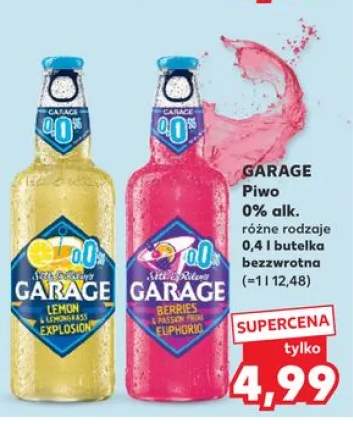 Piwo bezalkoholowe Garage Lemon & Lemongrass Explosion