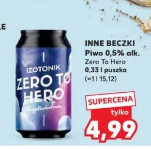 Piwo bezalkoholowe Inne Beczki Zero To Hero