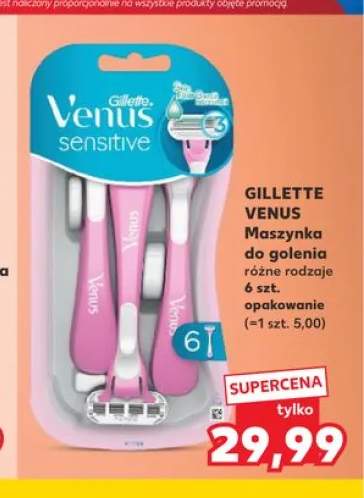 Maszynka do golenia Gillette Venus Sensitive 6-pak