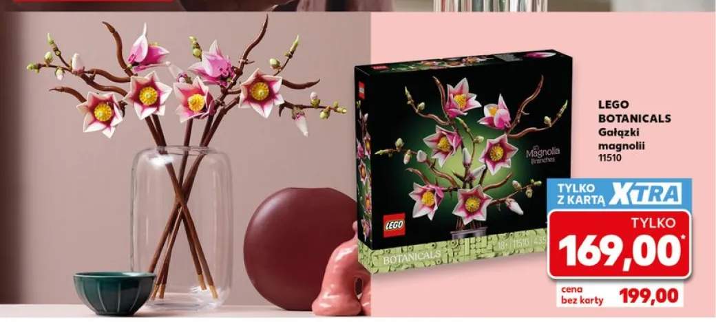 Klocki LEGO BOTANICALS Gałązki magnolii 11510