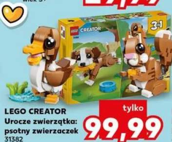 Urocze zwierzątka: psotny zwierzaczek LEGO CREATOR 31382