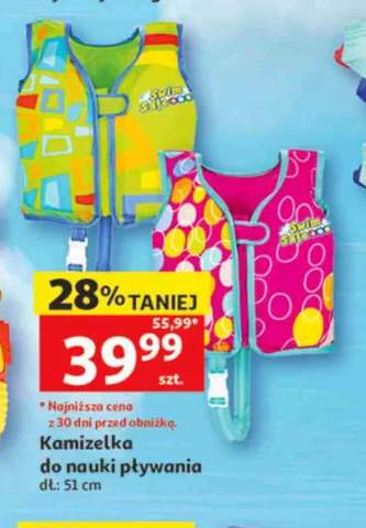 Kamizelka do nauki pływania dł. 51cm