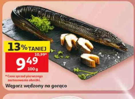 Węgorz wędzony na gorąco