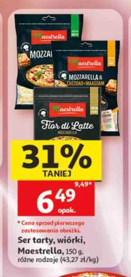 Ser tarty wiórki Mozzarella Maestrella