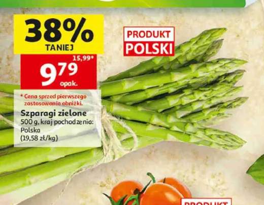 Szparagi zielone polskie