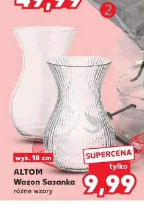 Wazon Sasanka ALTOM wys. 18cm