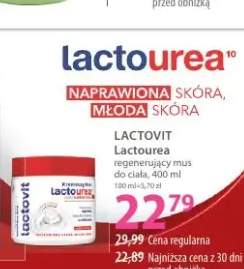 Regenerujący mus do ciała Lactovit Lactourea