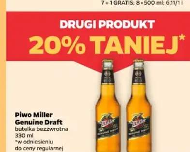 Piwo Miller Genuine Draft