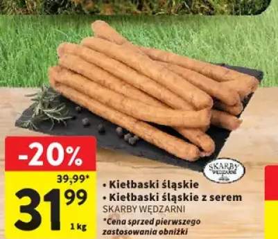 Kiełbaski śląskie z serem Skarby Wędzarni