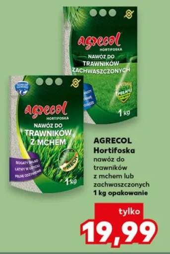 Nawóz do trawników zachwaszczonych Agrecol Hortifoska
