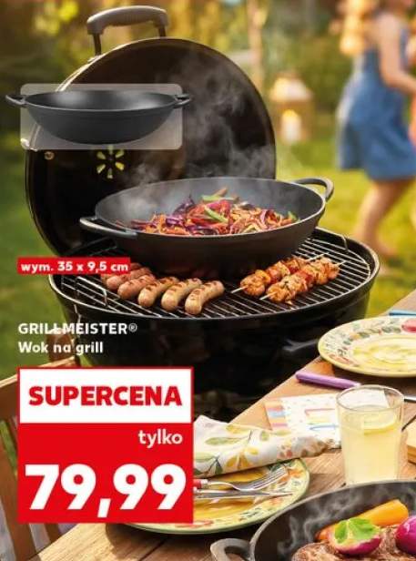 Wok na grill GRILLMEISTER 35x9,5cm