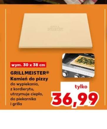 Kamień do pizzy 30x38cm GRILLMEISTER