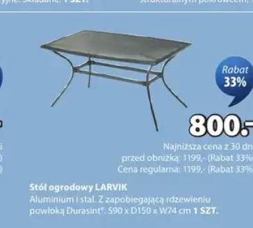 Stół ogrodowy LARVIK