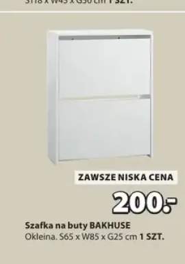 Szafka na buty BAKHUSE S65xW85xG25cm