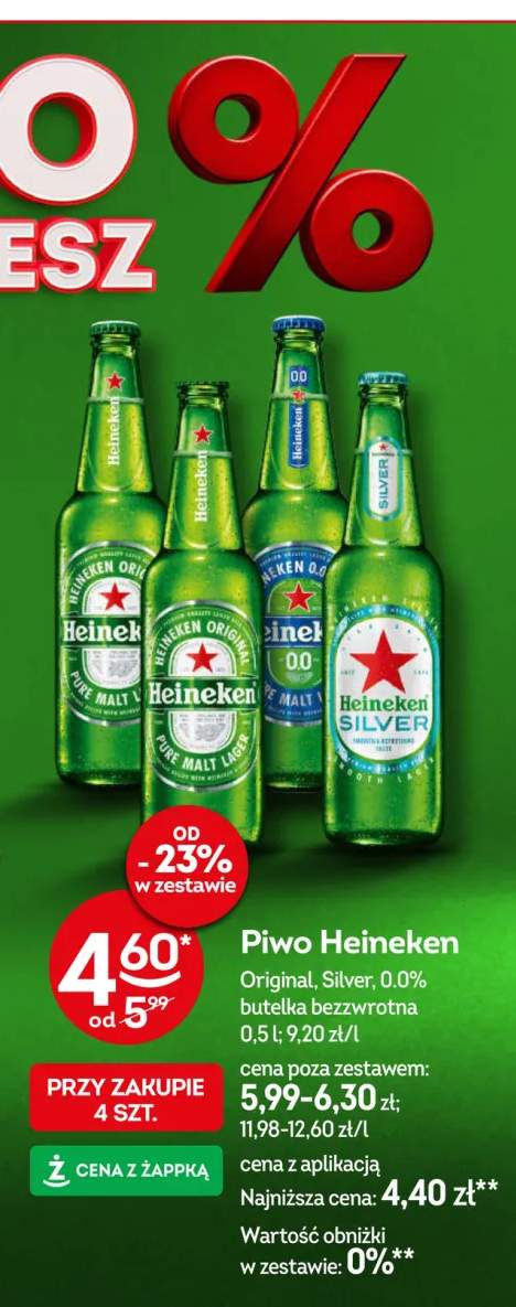 Piwo Heineken