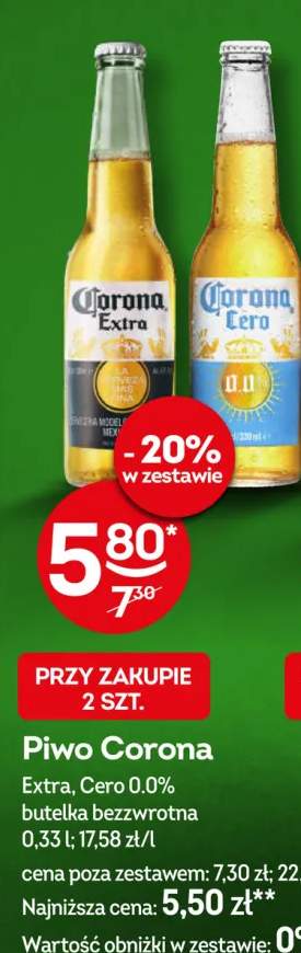 Piwo Corona Extra