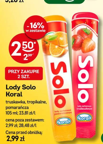 Lody Solo Koral