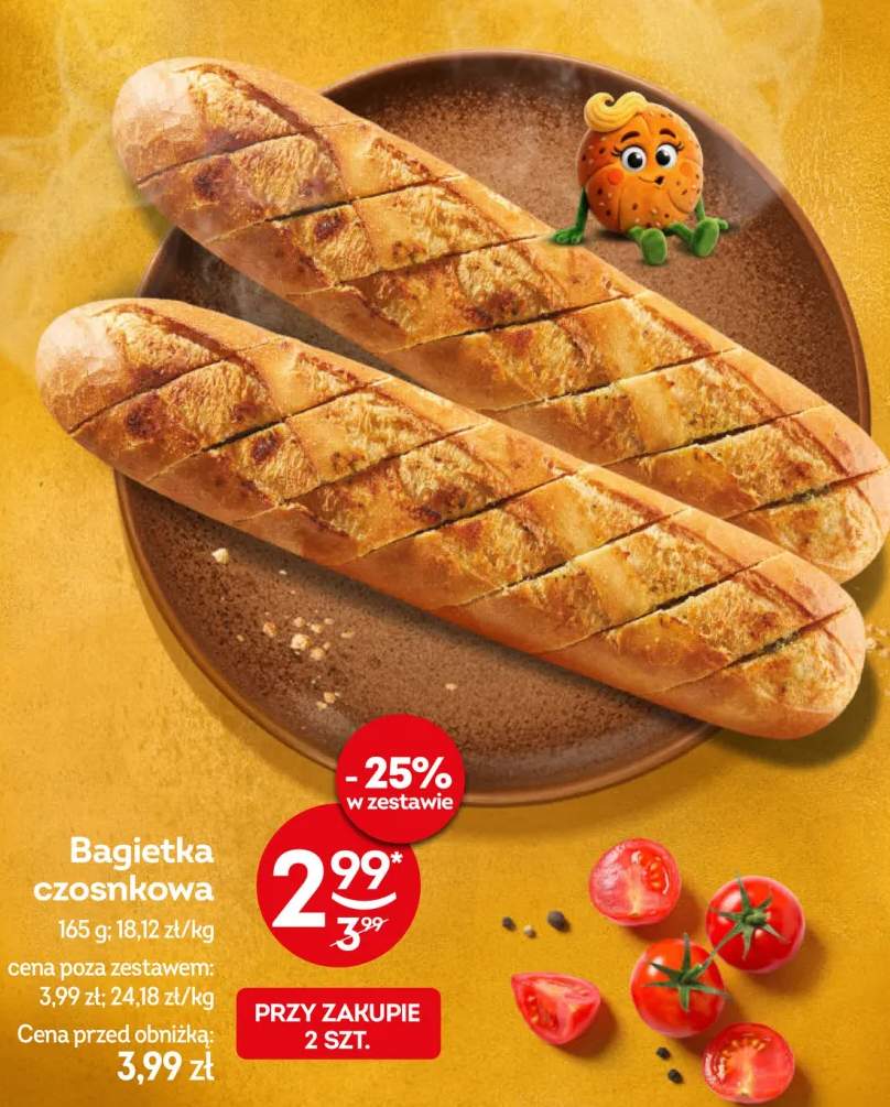 Bagietka czosnkowa