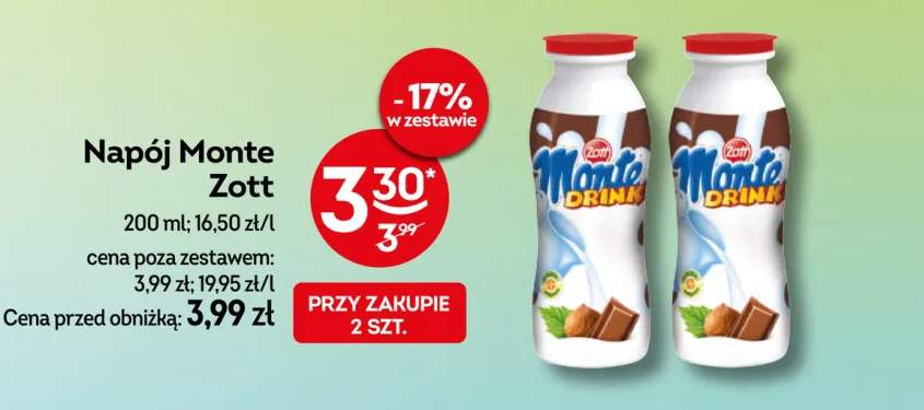 Napój Monte Zott