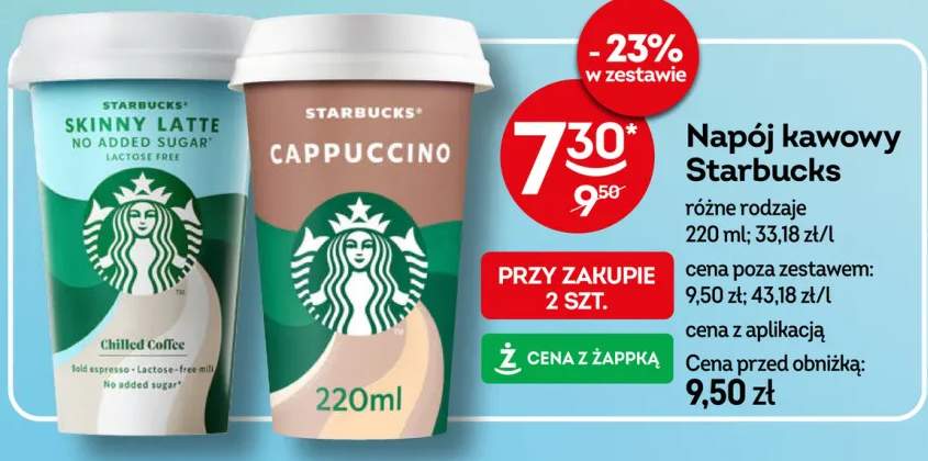 Napój kawowy Starbucks