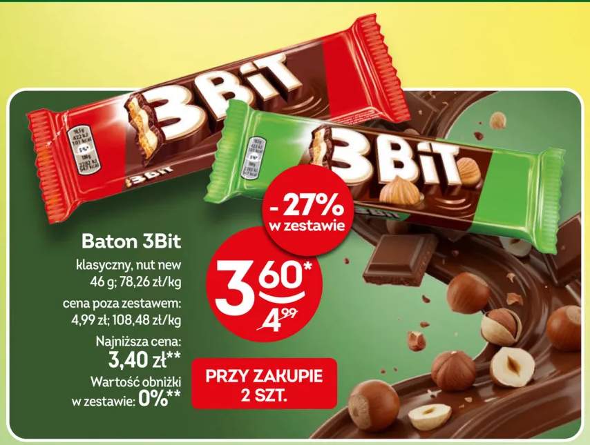 Baton 3Bit nut new