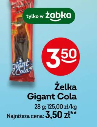 Żelka Gigant Cola Gummi Zone