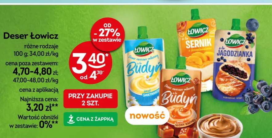 Deser Łowicz Jagodzianka