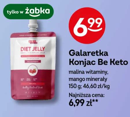 Galaretka Konjac Be Keto mango minerały