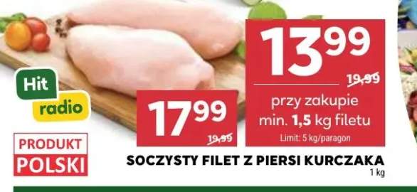 Soczysty filet z piersi kurczaka