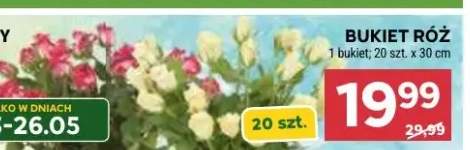 Bukiet róż 20-pak 30cm