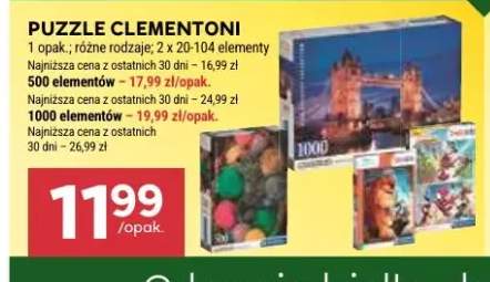 Puzzle Clementoni 500 elementów