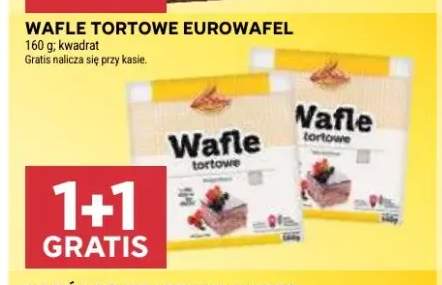 Wafle tortowe kwadrat Eurowafel