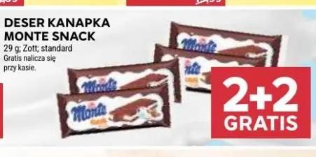 Deser kanapka Monte Snack